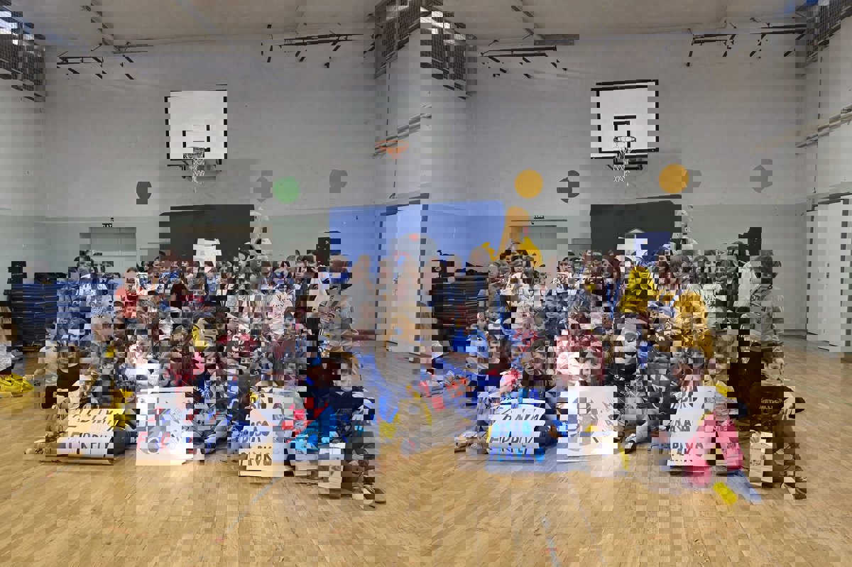 Plavi dan u OŠ Rapska: Dinamo ponovno među najmlađima