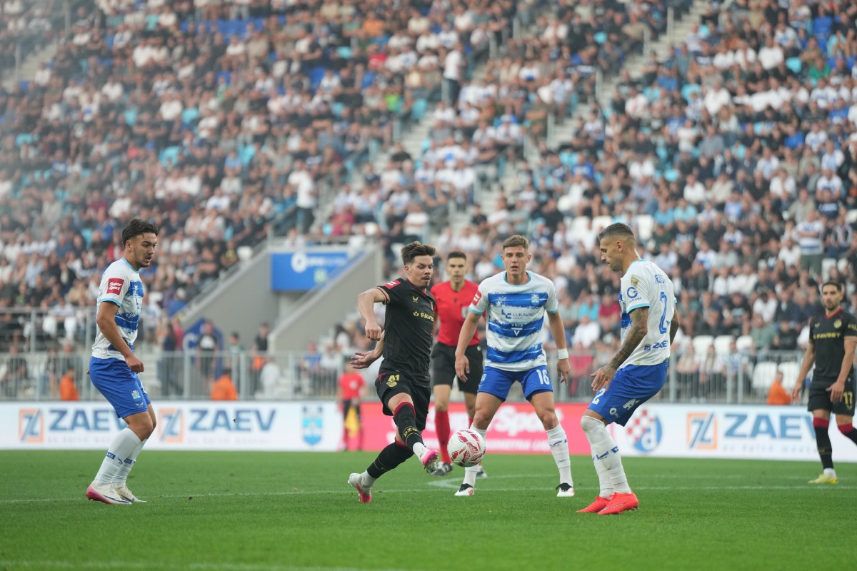 Bodovi ostali u Osijeku, Dinamo prekinuo niz od 28 prvenstvenih utakmica bez poraza
