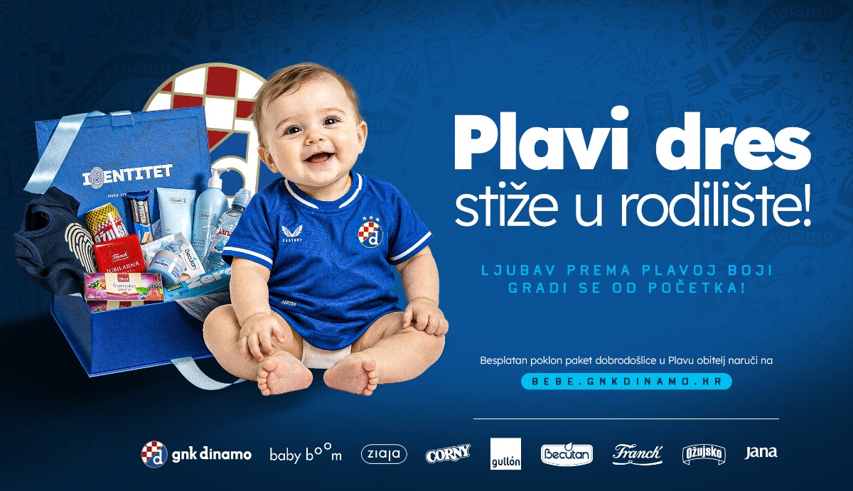 First blue jerseys arrive at Zagreb maternity hospitals!