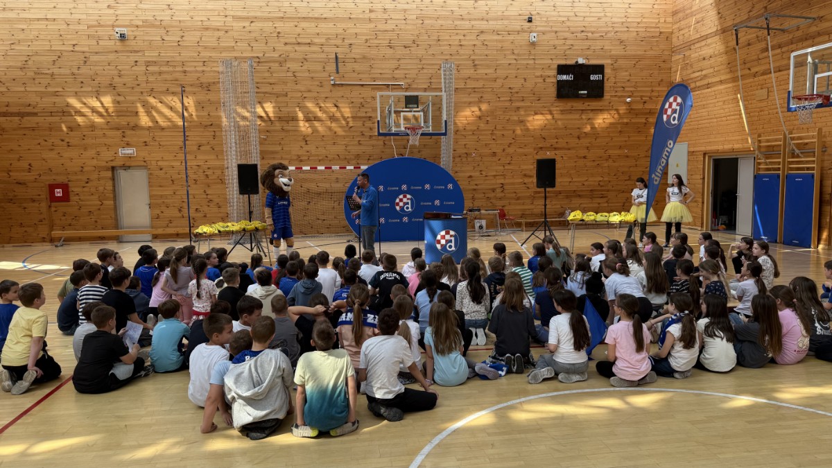 Blue project visits school in Špansko