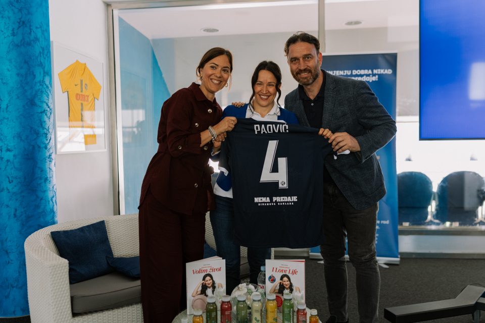 Celebrated Croatian Paralympian inspires Dinamo's workforce