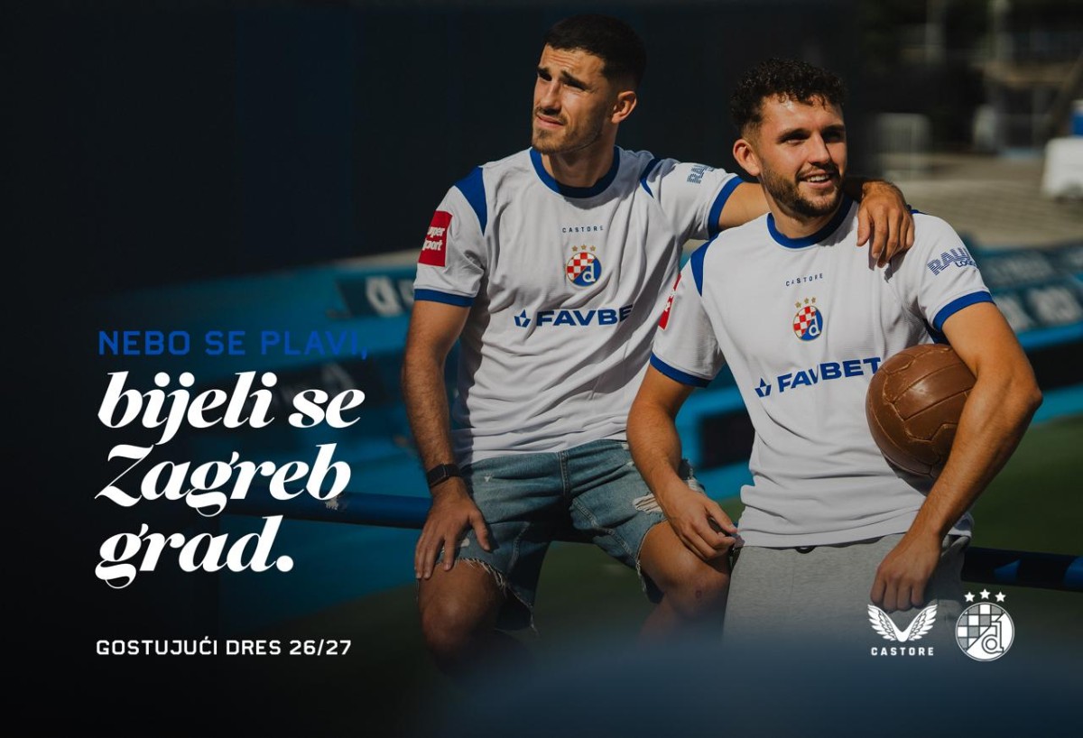 Predstavljamo gostujući dres Dinama za sezonu 2026/’27.