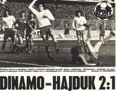 Dinamo – Hajduk 2-1 (Cerinove “škarice”)
