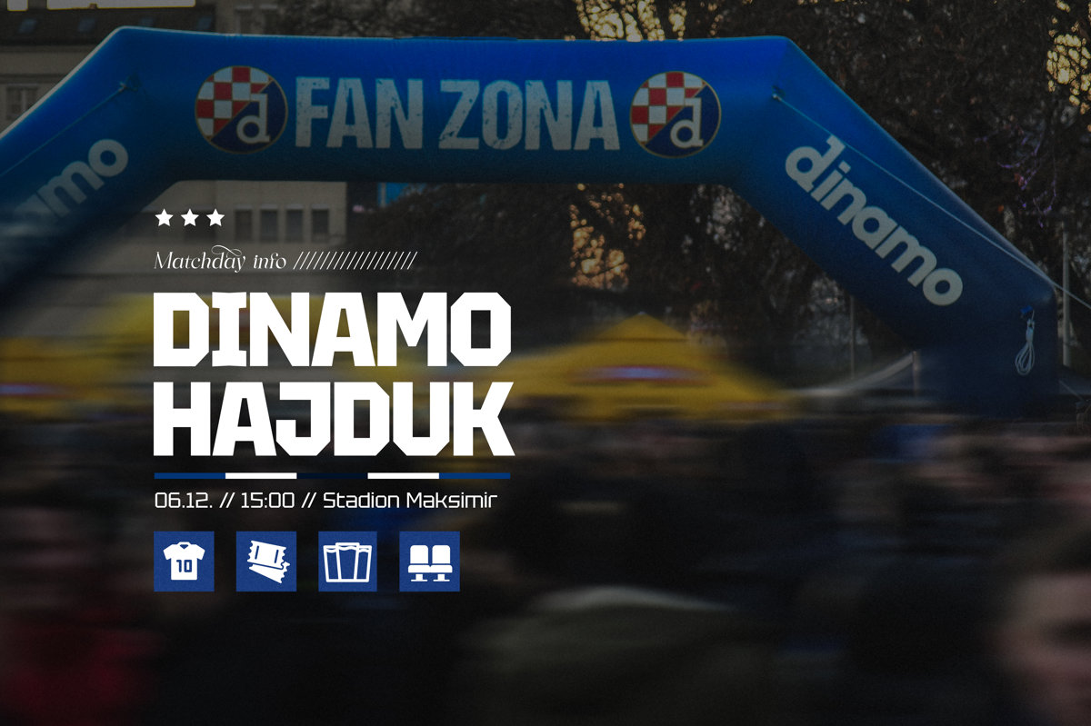 Pridružite nam se u Fan zoni uoči utakmice protiv Hajduka