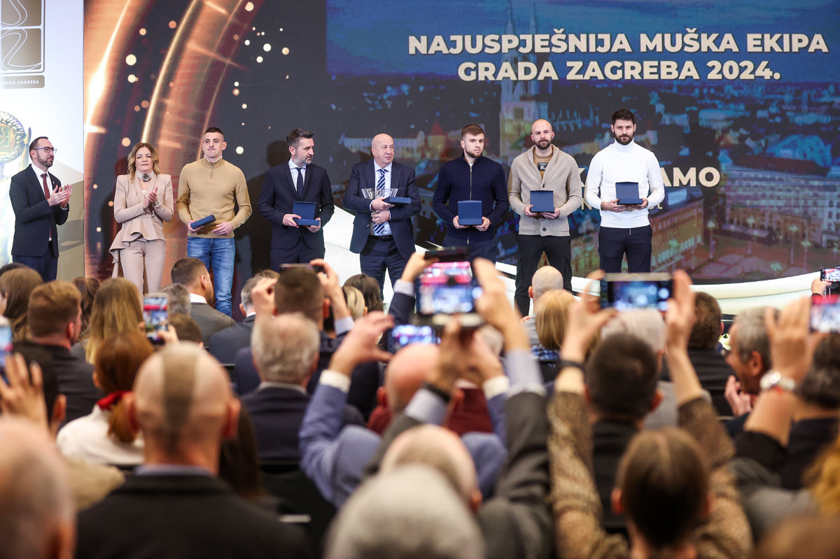 Dinamo primio nagradu za najbolju momčad Grada Zagreba u 2024. godini