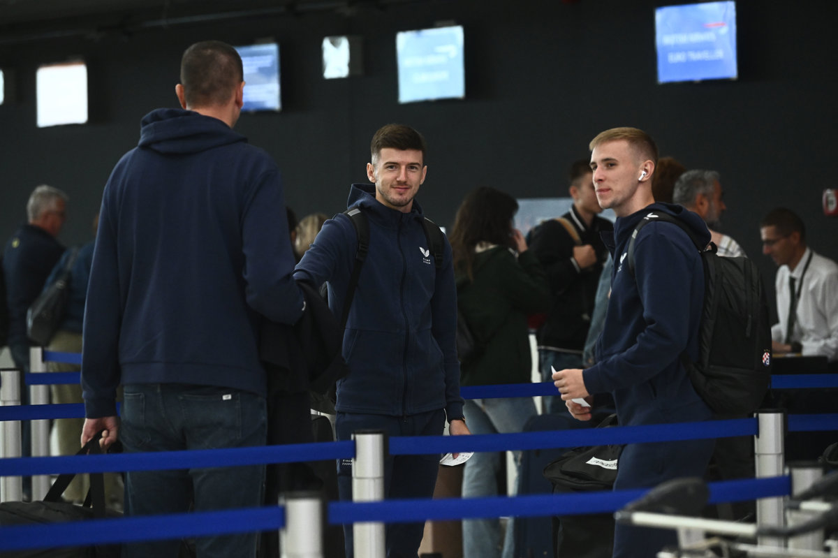 FOTO | Plavi otputovali u München na dvoboj protiv Bayerna