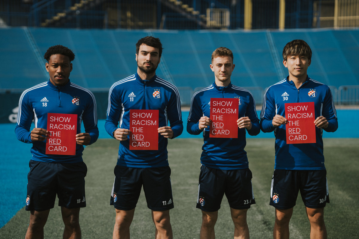 Dinamo još jednu godinu u nizu u borbi protiv rasizma