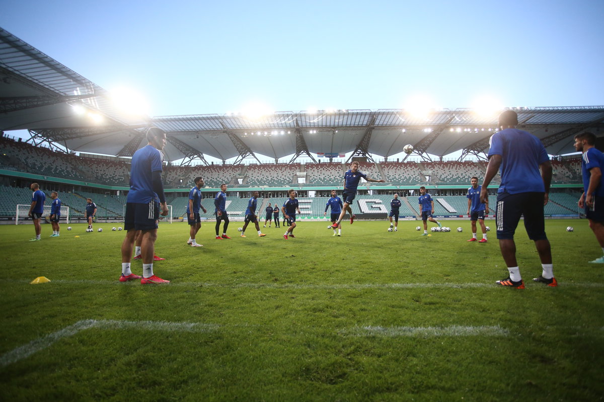 Fotogalerija: Trening plavih u Varšavi