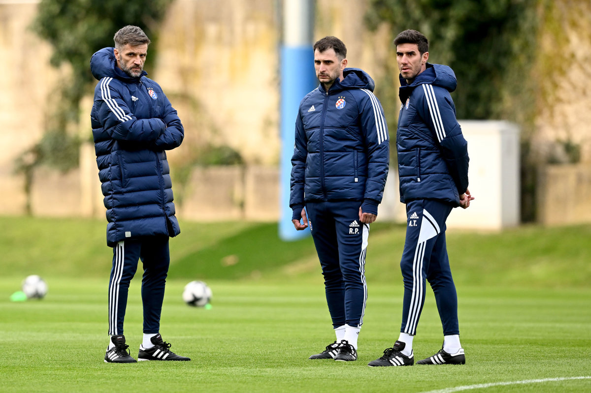 FOTOGALERIJA: Trener Bišćan odradio prvi trening s plavom momčadi