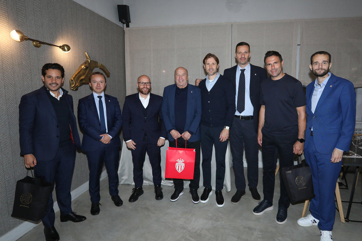 Službeni ručak delegacija Dinama i Monaca