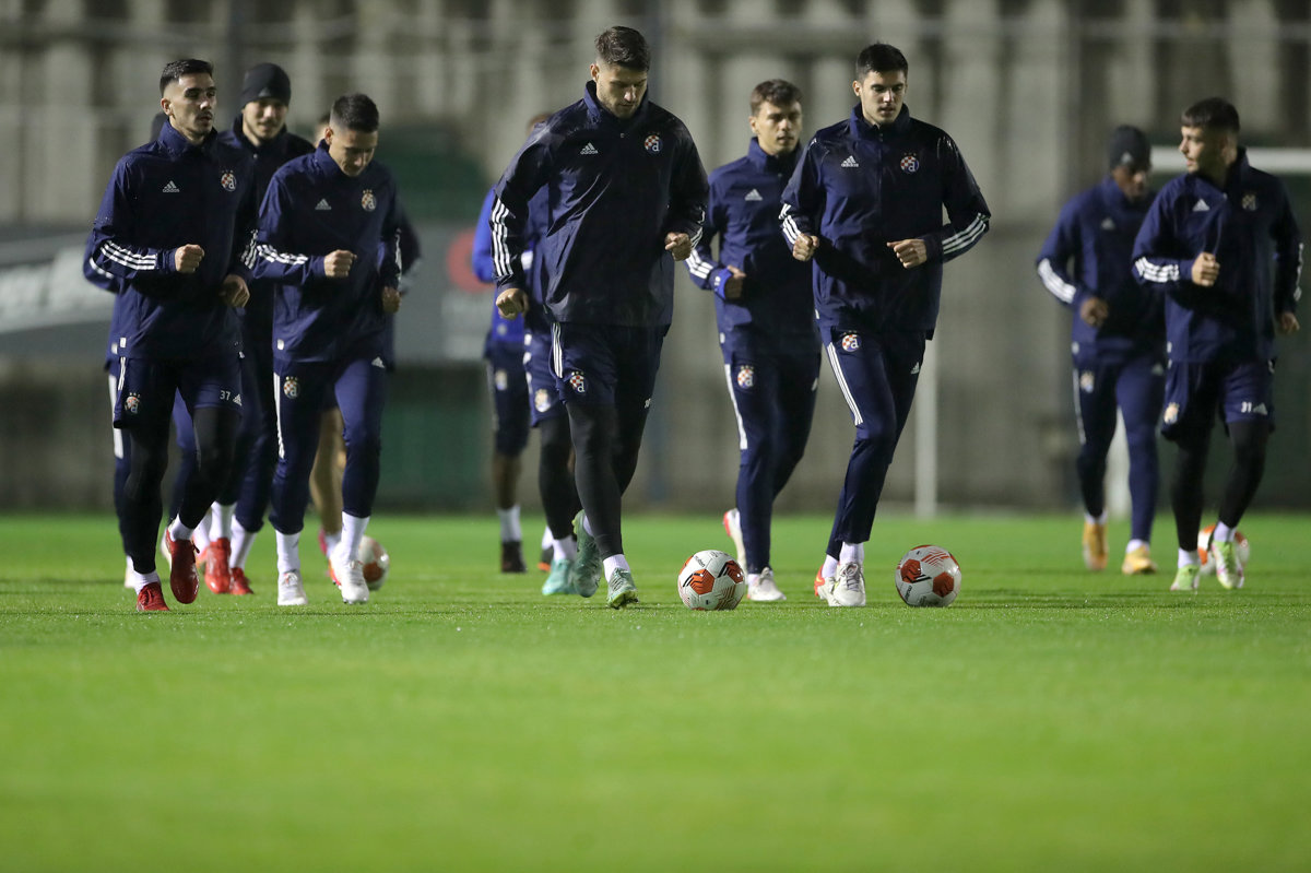 VIDEO: Trening uoči utakmice s Rapidom