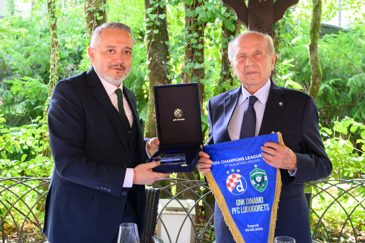 Službeni ručak delegacija Dinama i Ludogoretsa