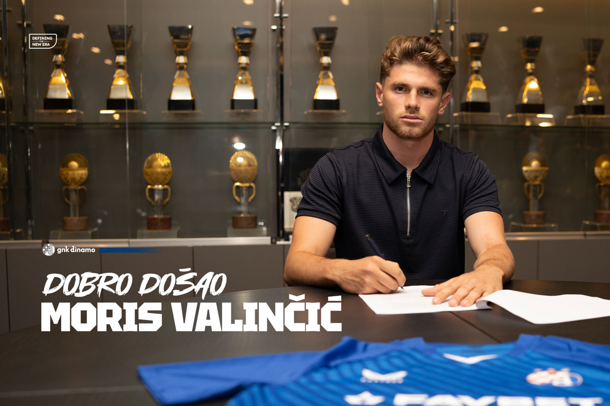 Moris Valinčić potpisao ugovor s Dinamom