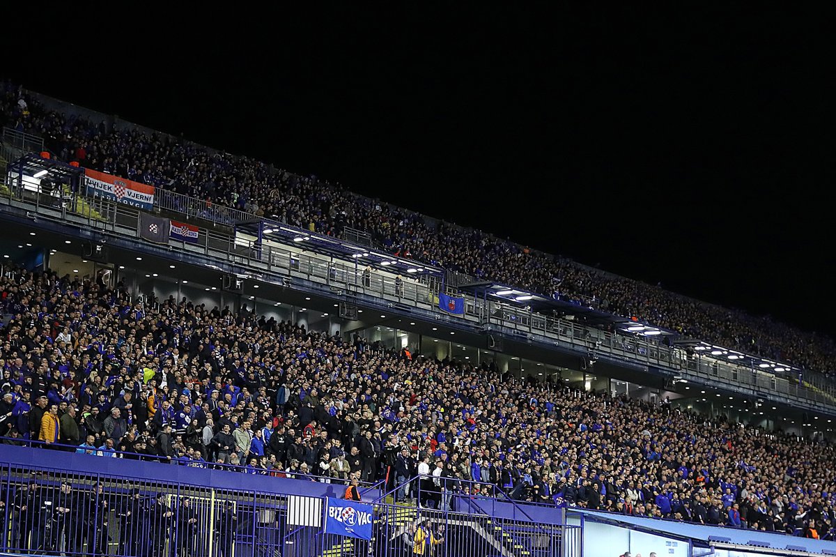 Dinamo - Gorica: Rasprodane ulaznice za tribinu zapad gore