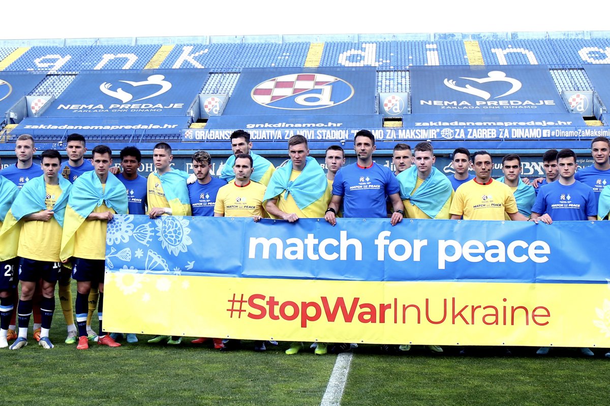 Zagrebački „Match for Peace“ Dinama i Dynama završen remijem