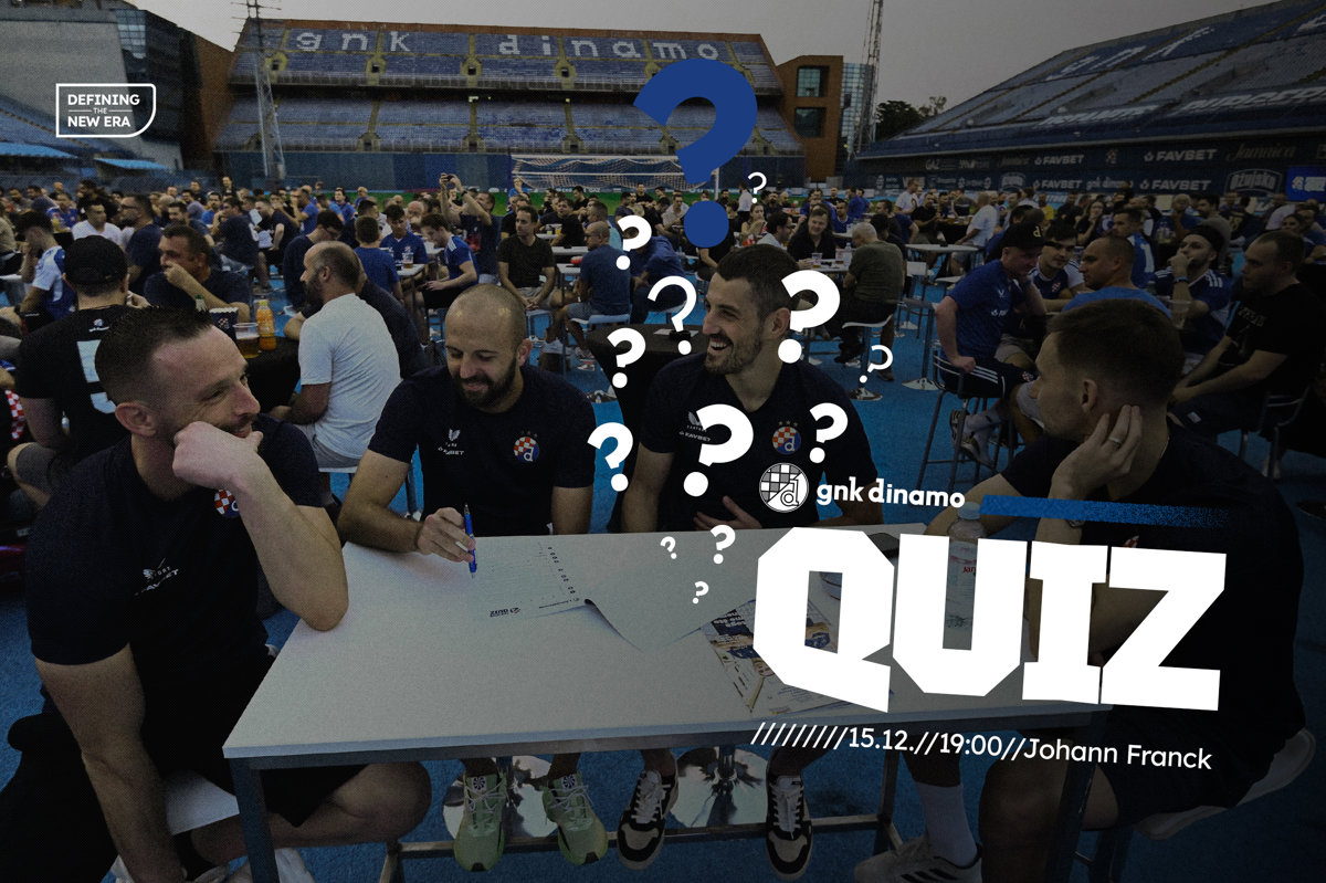 Dinamo sprema novi pub kviz: Pridruži nam se u "Johann Francku" i pokaži svoje znanje