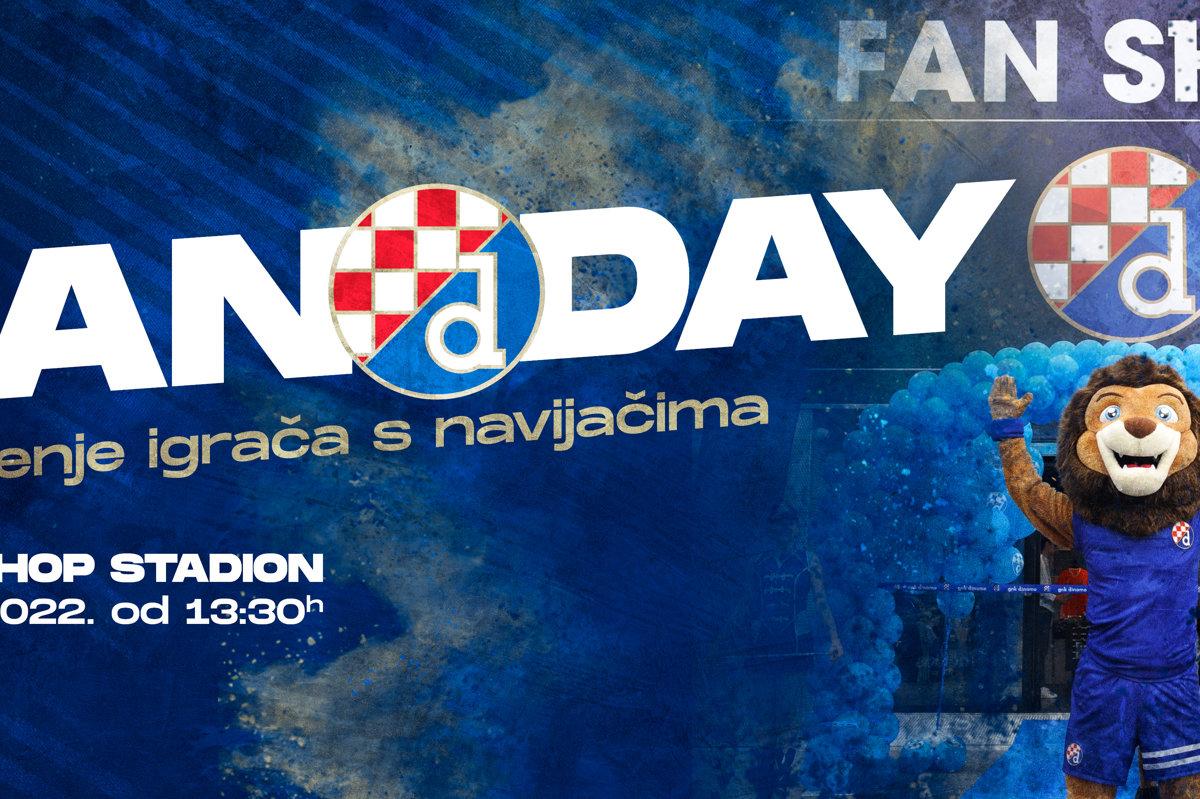 Druženje s igračima kod fan shopa na stadionu Maksimir