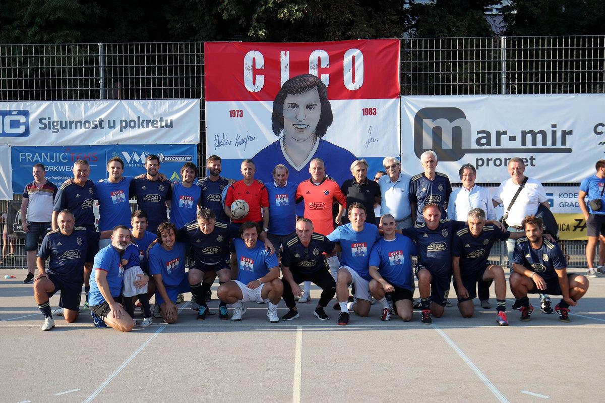 Veterani Dinama na malonogometnom memorijalu ''Zlatko Cico Kranjčar''