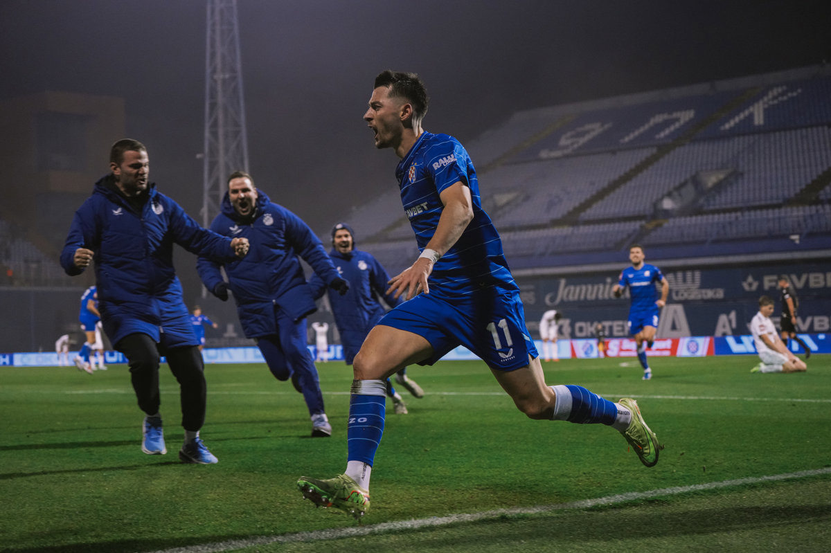Hoxha zabio za izjednačenje u završnici, Dinamo i dalje na vrhu
