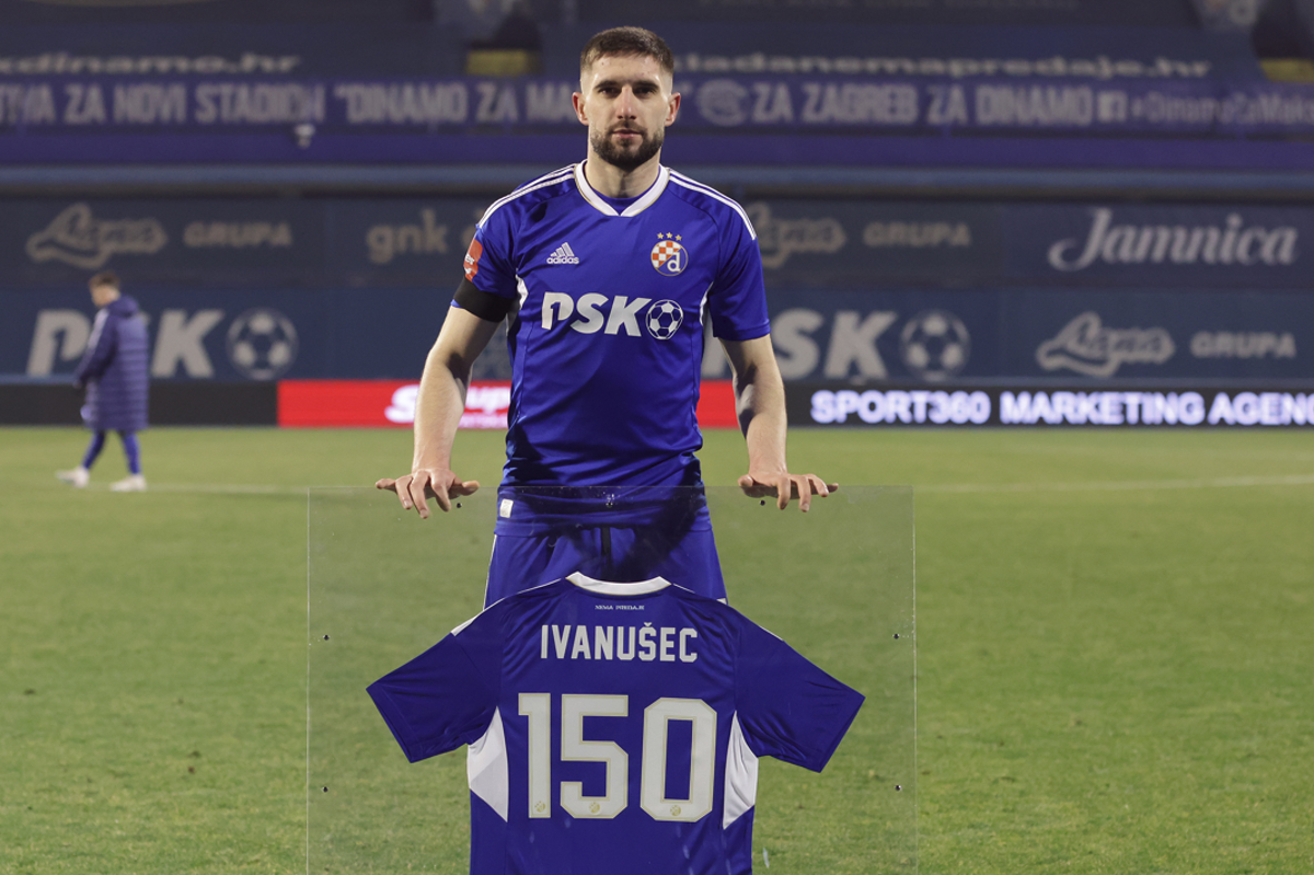 Ivanušec dobio prigodan poklon za ulazak u klub 150