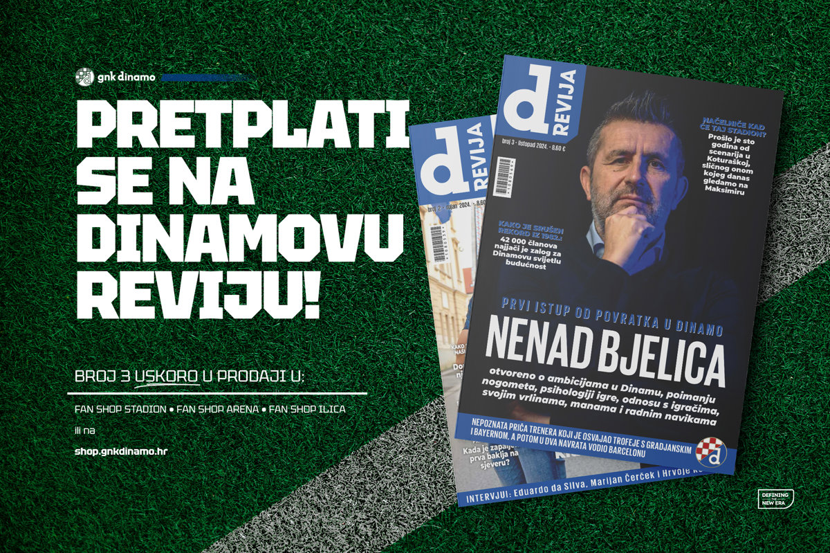 Ekskluzivne priče, intervjui i klupska povijest svakog mjeseca!