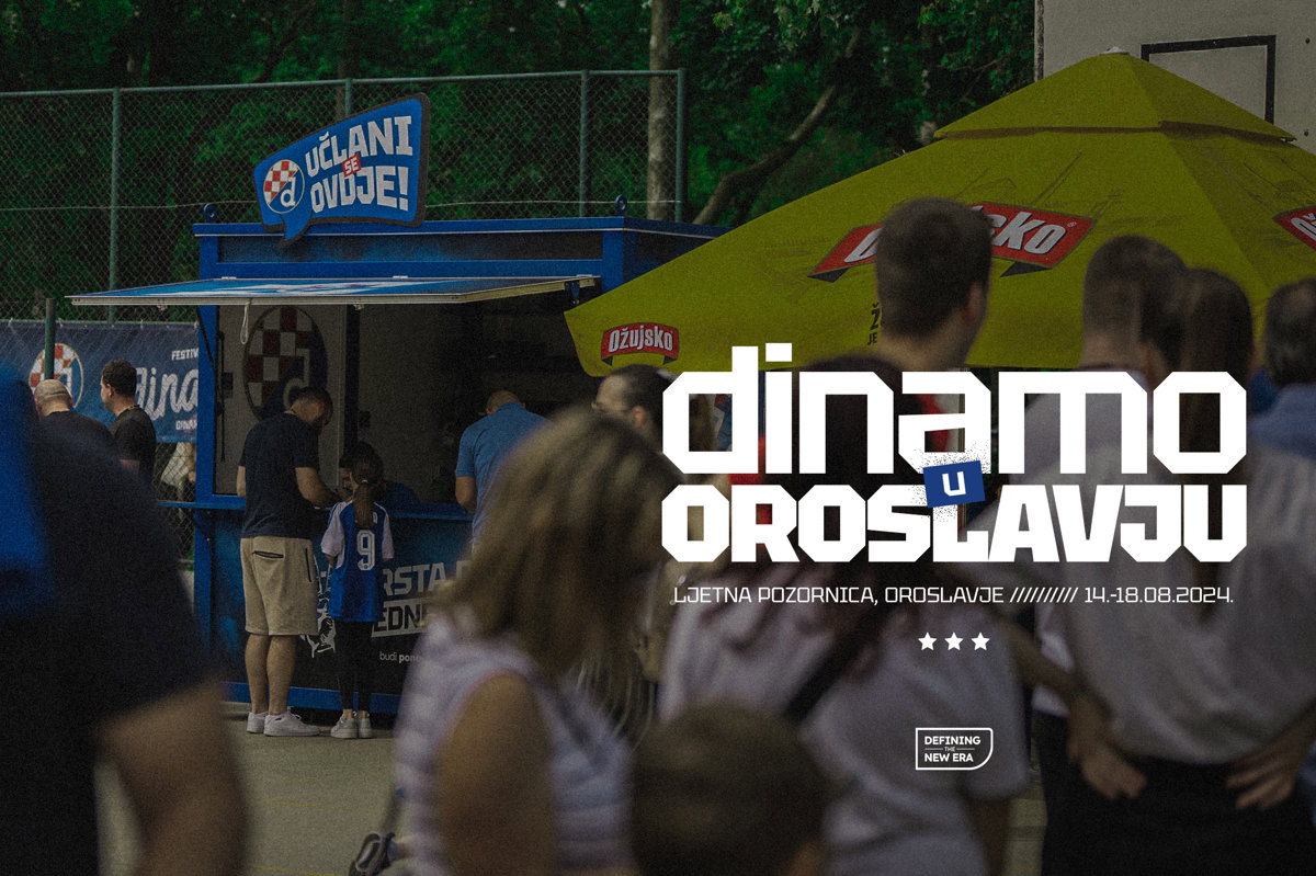 GNK Dinamo na Ljetnoj pozornici grada Oroslavja: Povežite se s klubom i uživajte u bogatom programu