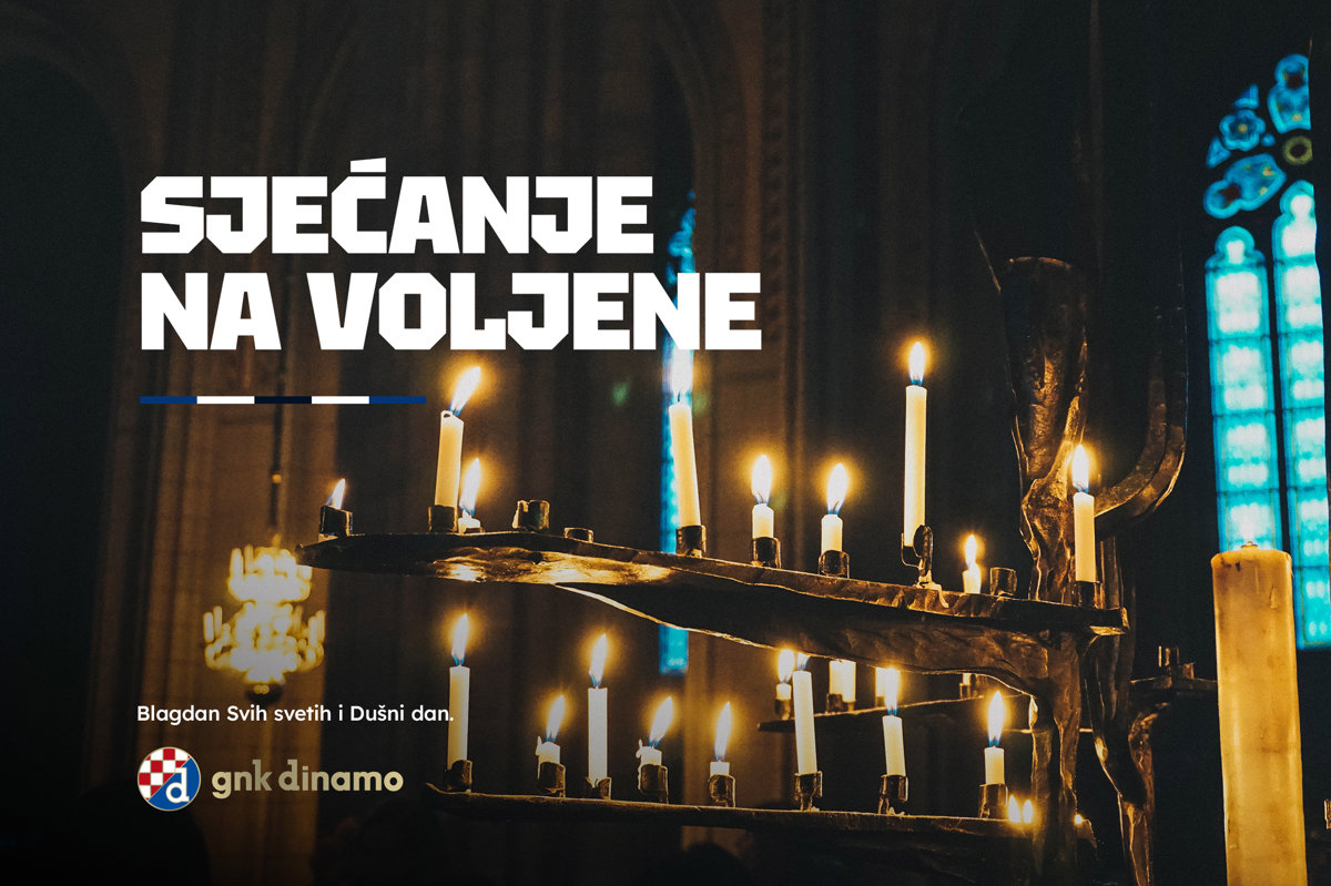 Dinamo obilježio blagdan Svih svetih i Dušni dan