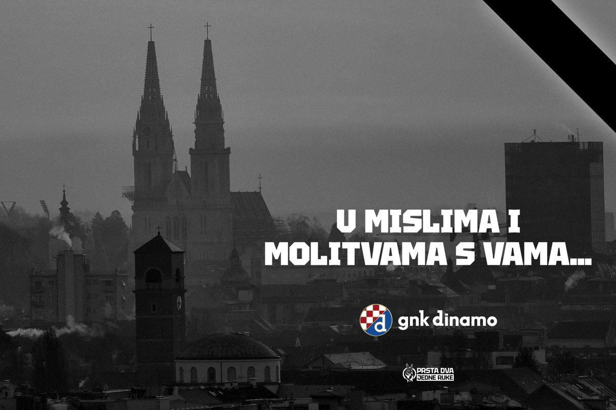 GNK Dinamo izražava sućut povodom tragedije u OŠ Prečko