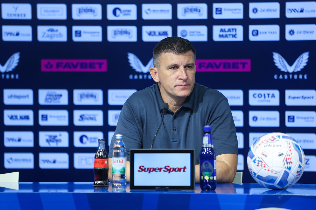 Trener Jakirović: Puni smo samopouzdanja, ali znam da će Rijeka biti na maksimumu