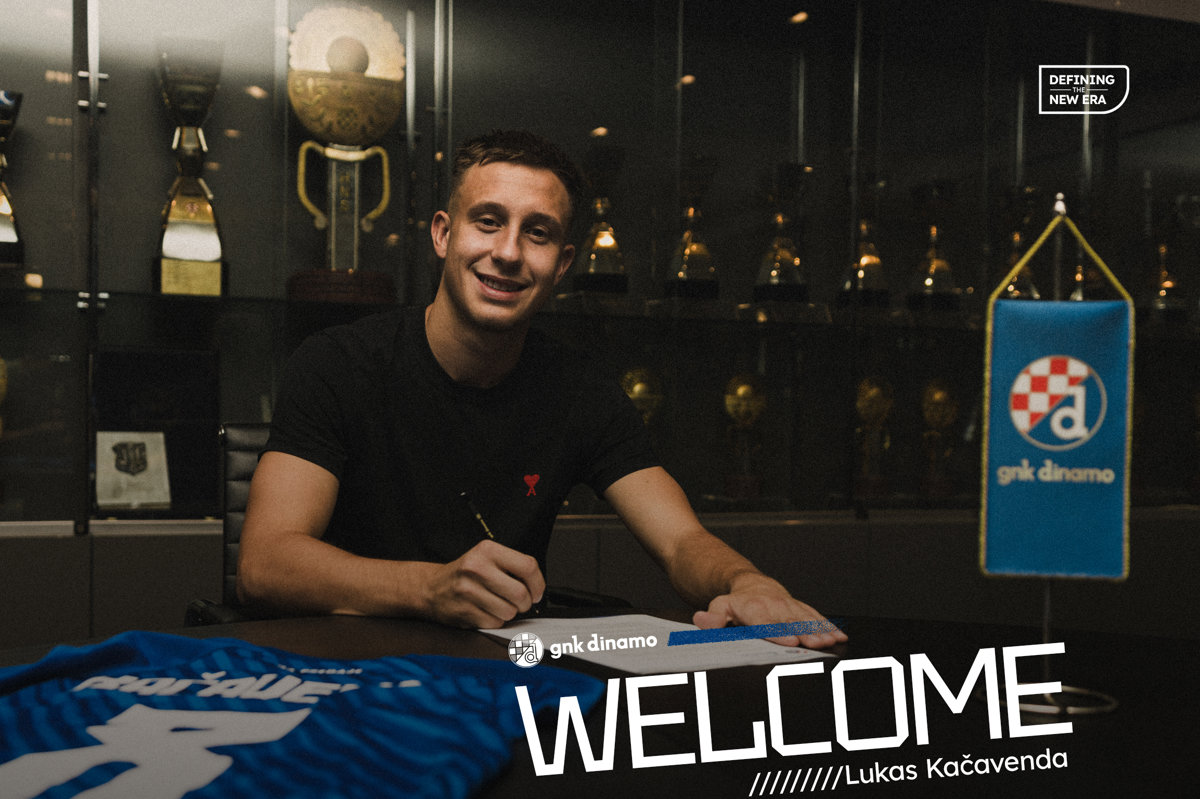 Lukas Kačavenda potpisao ugovor s Dinamom
