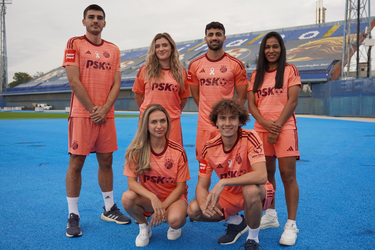 GNK i ŽNK Dinamo obilježili mjesec borbe protiv raka dojke