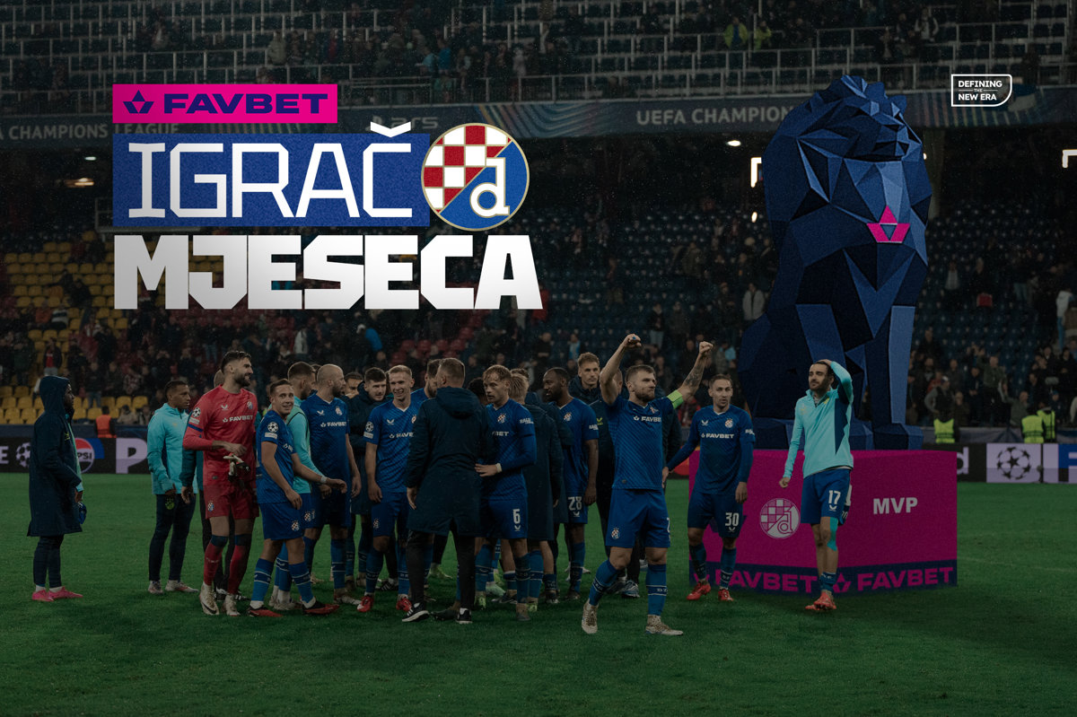 Izaberi Favbet igrača mjeseca za listopad unutar aplikacije GNK Dinamo