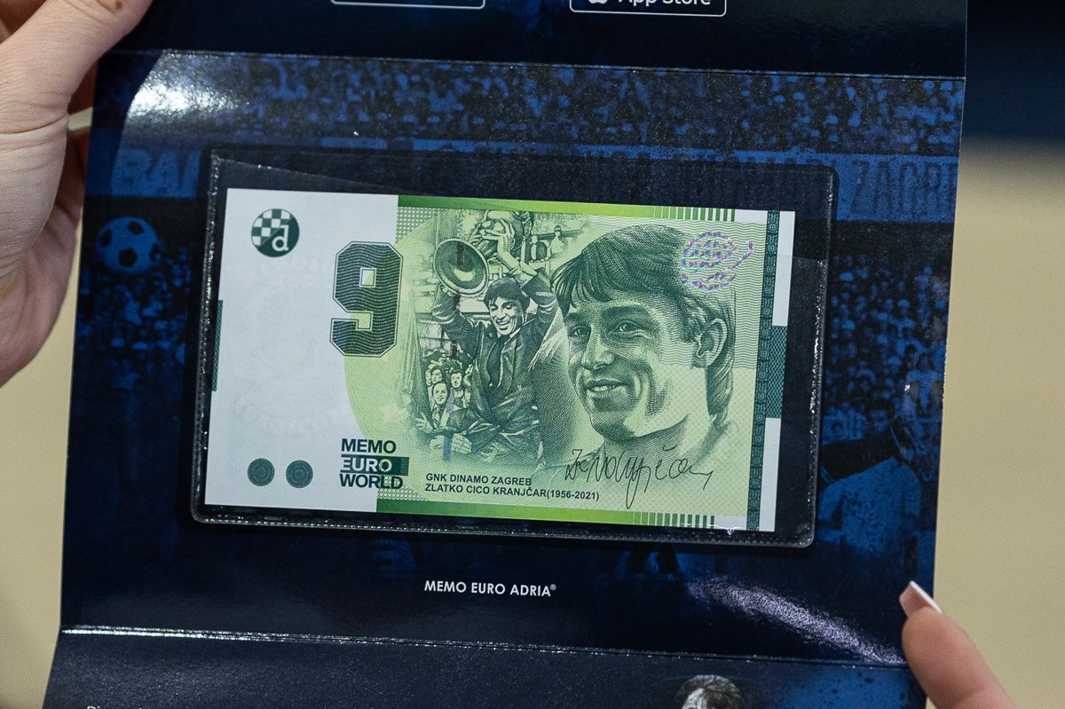 Ekskluzivna novčanica Zlatko Cico Kranjčar
