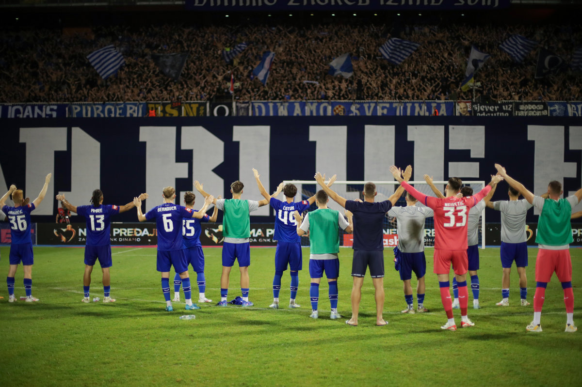 Rasprodana tribina sjever dolje za derbi susret Dinamo - Hajduk