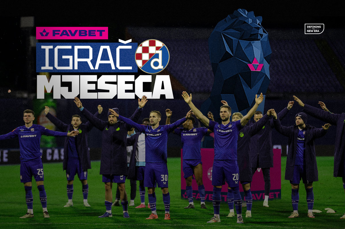 Izaberi Favbet igrača mjeseca za rujan unutar aplikacije GNK Dinamo