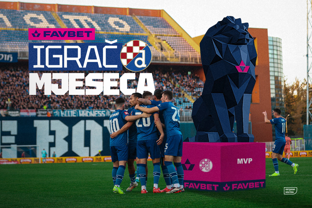 Izaberi Favbet igrača mjeseca za studeni u službenoj aplikaciji GNK Dinamo