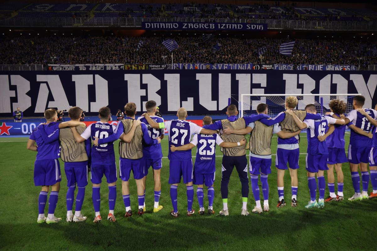 Rasprodana tribina sjever dolje za utakmicu Dinamo - Viktoria Plzen