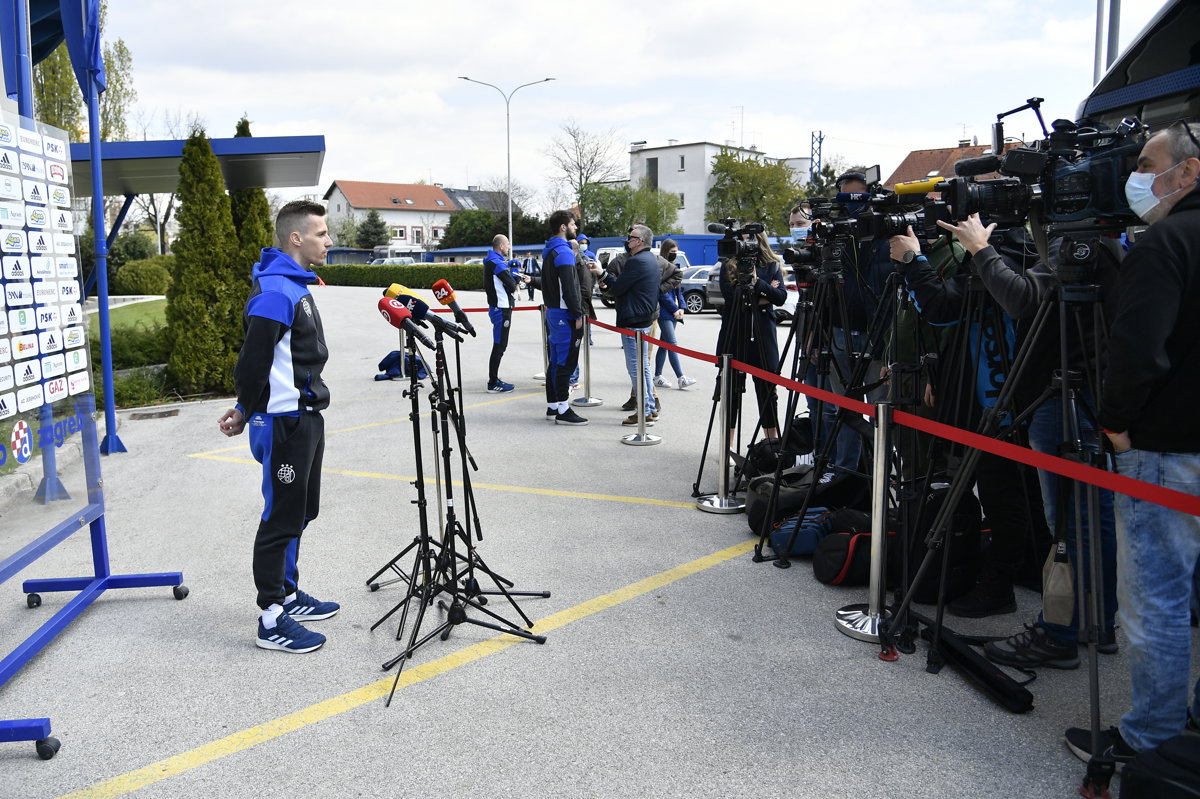 Izjave po dolasku momčadi u Zagreb