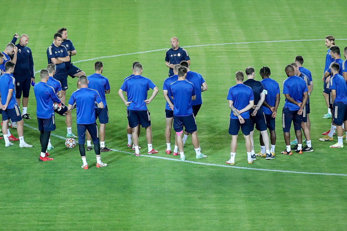 Fotogalerija: Trening Dinama na stadionu Sheriffa