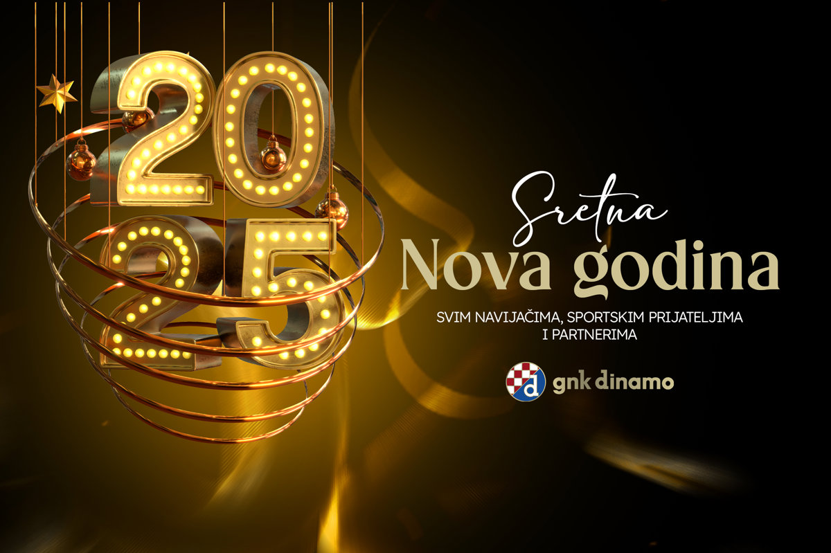 Sretnu Novu godinu želi vam GNK Dinamo