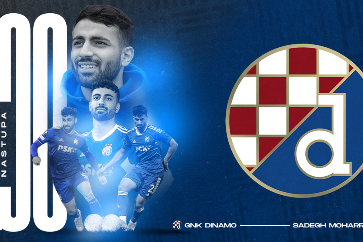 Sadegh Moharrami upisao svoj 100. službeni nastup za Dinamo