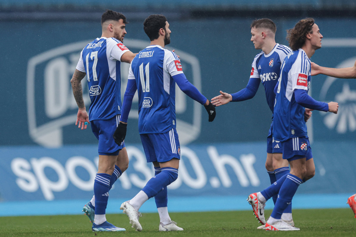 Dinamo pobjedom otvorio novu godinu, trener Jakirović koristio 29 igrača