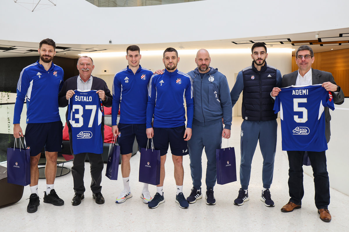 Gradonačelnik Rovinja posjetio momčad Dinama