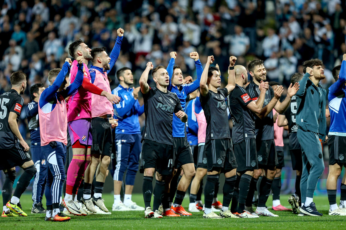 Rasprodana tribina sjever dolje za utakmicu Dinamo - Osijek