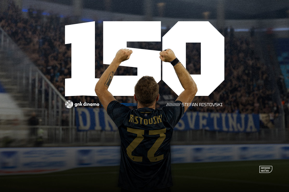 Stefan Ristovski odigrao 150. službenu utakmicu za Dinamo