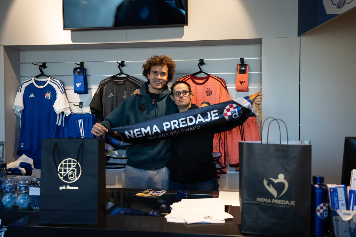 Dinamo obilježio Međunarodni dan osoba s invaliditetom i iznenadio našeg Nenu