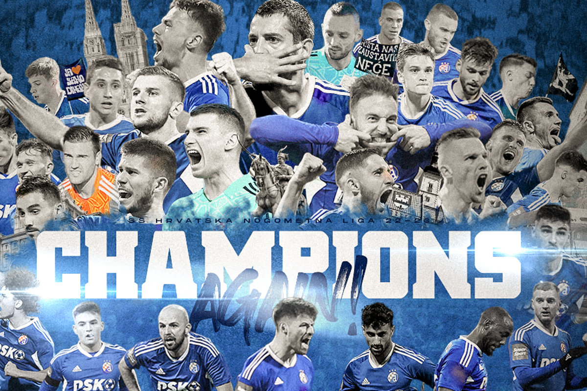 Dinamo osvojio 17. naslov prvaka u 18 sezona