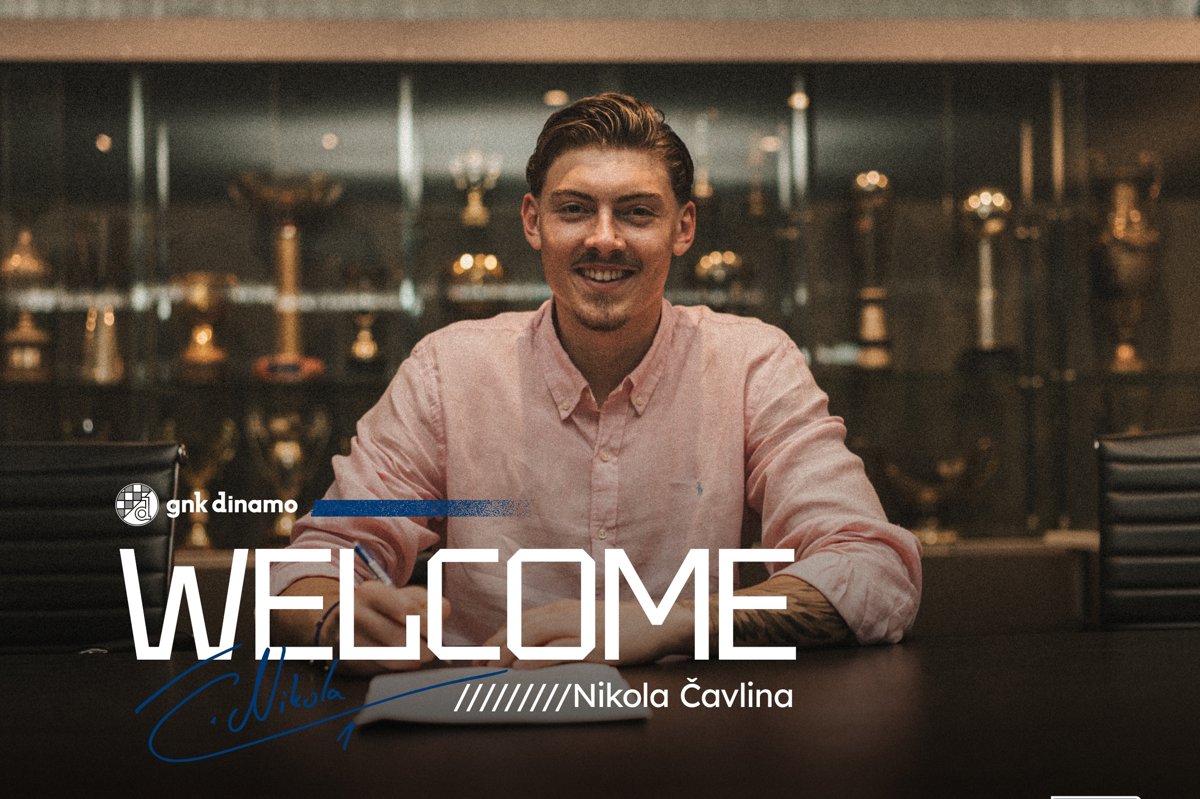 Nikola Čavlina potpisao ugovor s Dinamom i proslijedio na posudbu u Osijek