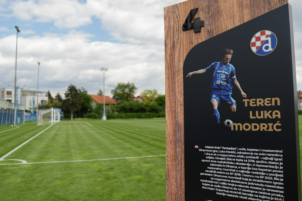 Održana ceremonija imenovanja terena "Luka Modrić"
