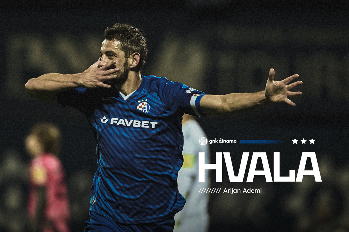 GNK Dinamo i Arijan Ademi sporazumno raskinuli ugovor